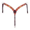 Rafter T Sunflower Breast Collar -Western Cowboy Equipment BC938A