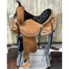 Circle Y 14 Inch Clover Leaf Barrel Saddle