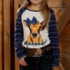 Girls Cruel Girl Purple Moody Long Sleeve -Western Cowboy Equipment CTK3550009