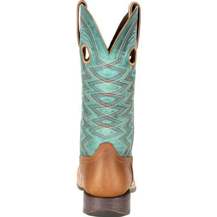 Durango Women's Wheat And Teal Rebel Pro Square Toe Boot 6 Durango Women's Wheat And Teal Rebel Pro Square Toe Boot - Image 4