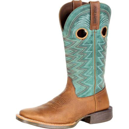 Durango Women's Wheat And Teal Rebel Pro Square Toe Boot 3 Durango Women's Wheat And Teal Rebel Pro Square Toe Boot