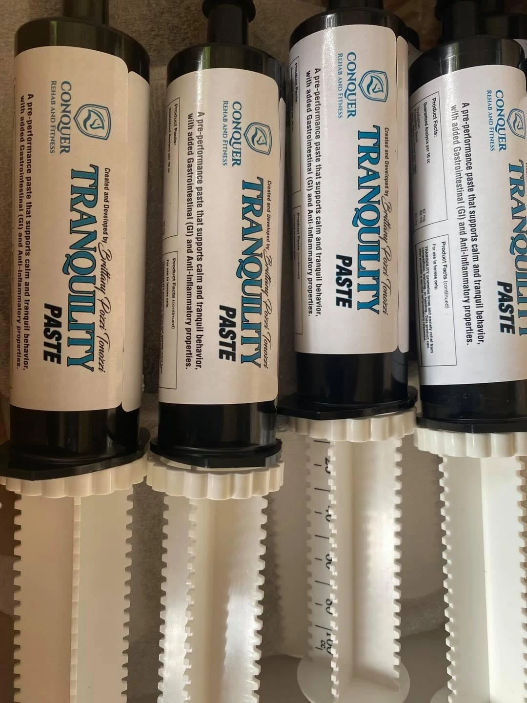 Conquer Equine Tranquility Paste 3 Conquer Equine Tranquility Paste