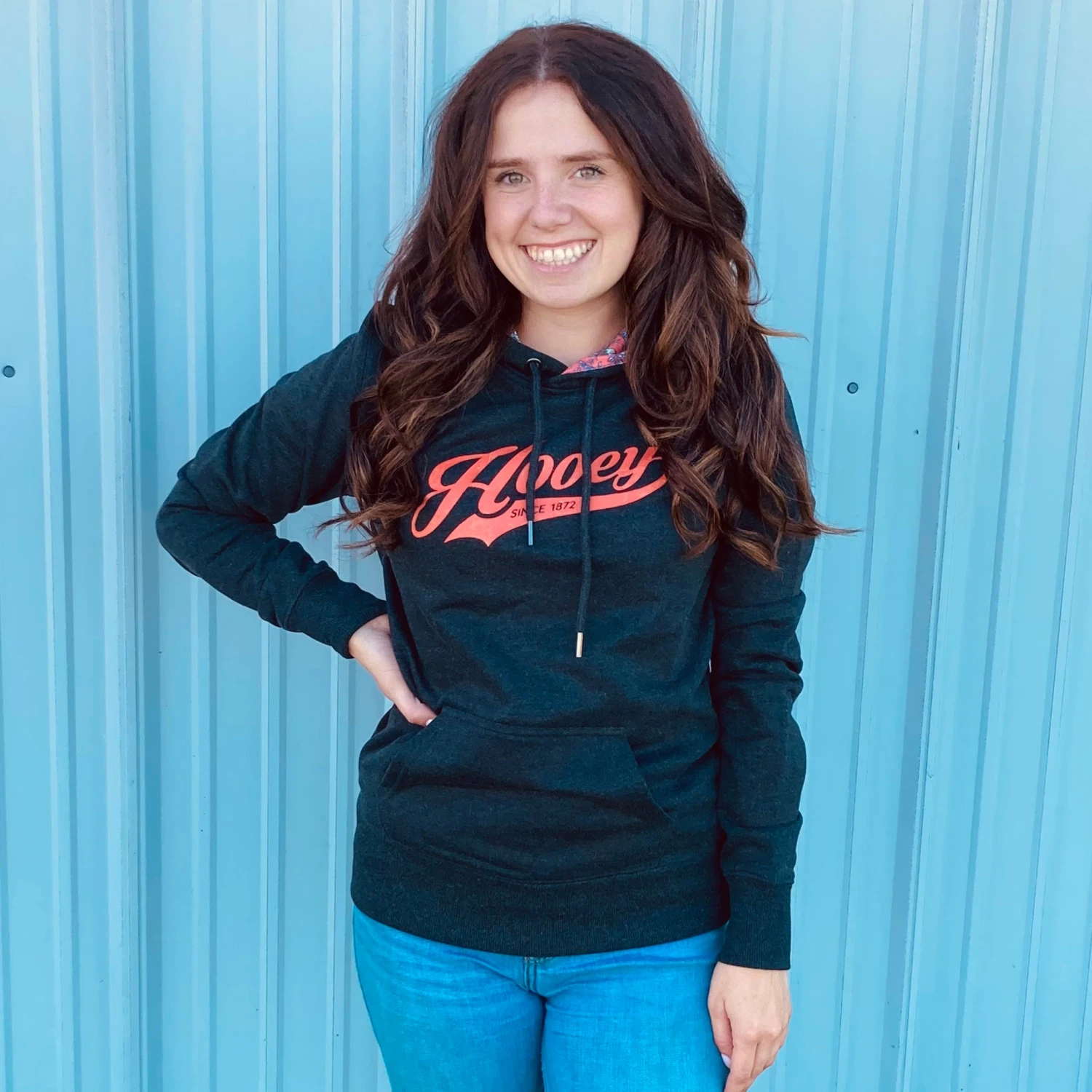 Hooey Charcoal Prairie Hoodie 3 Hooey Charcoal Prairie Hoodie