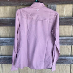 Hooey "Sol" Ladies Ash Rose Long Sleeve Shirt -Western Cowboy Equipment HT1628LTPLb