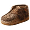 Twisted X Infant Light Brindle Moccasins -Western Cowboy Equipment ICA0015.01