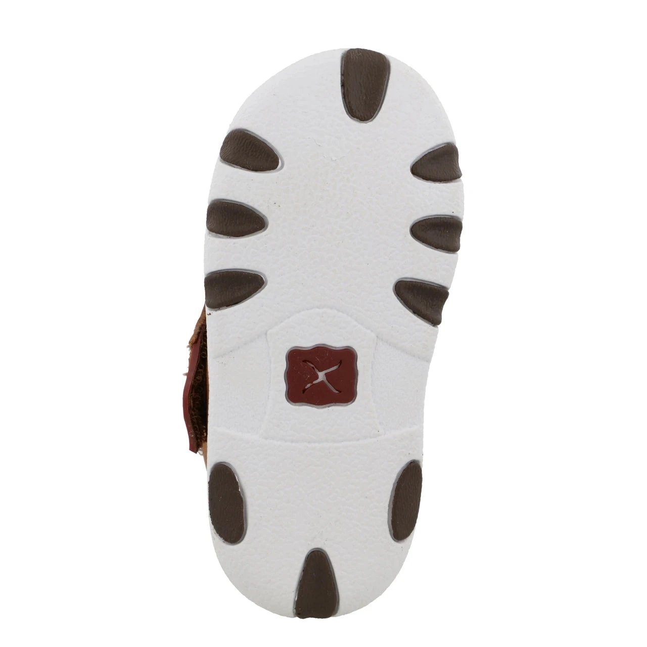 Twisted X Infant Tan Leather Velcro Driving Mocc 5 Twisted X Infant Tan Leather Velcro Driving Mocc - Image 3