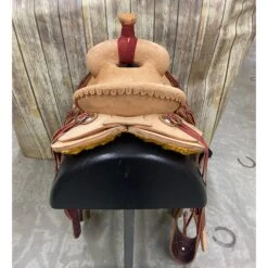 HR Saddlery 15.5 Inch Rig Seat Association Saddle 9 HR Saddlery 15.5 Inch Rig Seat Association Saddle -Western Cowboy Equipment IMG 8543
