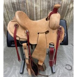 HR Saddlery 15.5 Inch Rig Seat Association Saddle 8 HR Saddlery 15.5 Inch Rig Seat Association Saddle -Western Cowboy Equipment IMG 8544