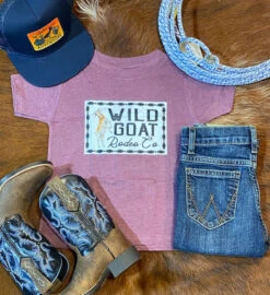 Wild Goat Rodeo Co. Kid's Tee
