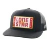 Hooey High Profile Black Cap-Lone Star Beer Patch -Western Cowboy Equipment LS016T BK02 800x 846079d1 5f90 4168 adbb 4db250189888
