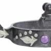 Professional's Choice Purple Dots And Feather Design Spurs -Western Cowboy Equipment M143863739
