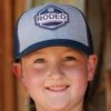 Cinch Kid's Blue Rodeo Trucker Cap 2 Cinch Kid's Blue Rodeo Trucker Cap -Western Cowboy Equipment MCC0606010
