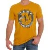 Cinch Gold Tumbleweed Tee -Western Cowboy Equipment MTT1690565