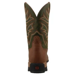 Twisted X Ultra Lite Ginger/Olive Work Boot -Western Cowboy Equipment MULN001 06