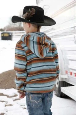 Cinch Boy's Sherpa Hoodie -Western Cowboy Equipment MWK79900011