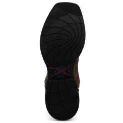 Twisted X Brown And Green-Blue Tech X Boot -Western Cowboy Equipment MXWW001 03