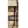 Cowperson Tack 3/4" Split Ear Headstall With Square Floral Buckle 1 Cowperson Tack 3/4" Split Ear Headstall With Square Floral Buckle -Western Cowboy Equipment RCB284