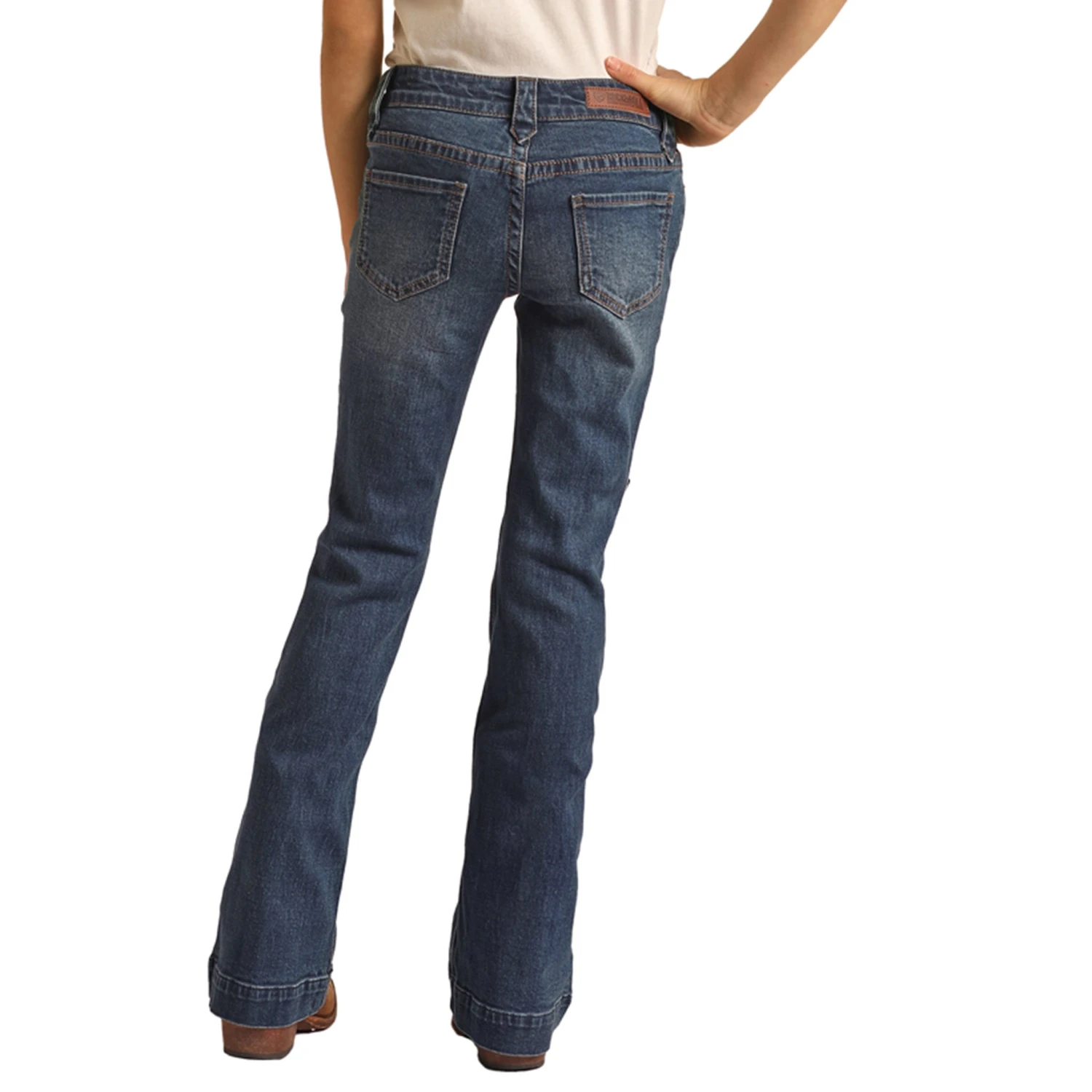 Rock & Roll Girls Mid Rise Trouser 5 Rock & Roll Girls Mid Rise Trouser - Image 3