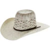 Resistol Tuff Hedeman Everett Straw Cowboy Hat -Western Cowboy Equipment RSEVET 8342