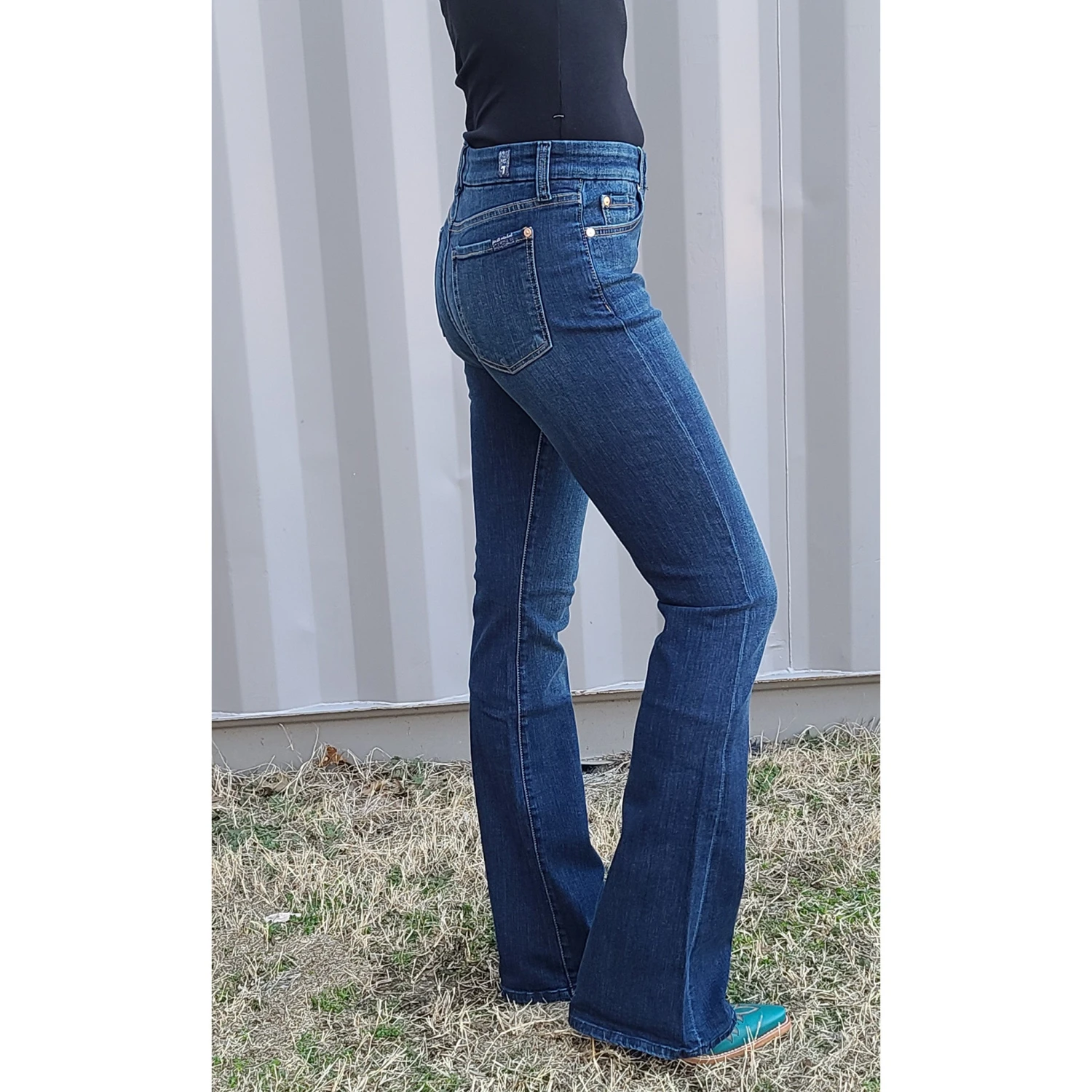 7 For All Mankind High Waist Ali B(Air) Trouser Jean 3 7 For All Mankind High Waist Ali B(Air) Trouser Jean