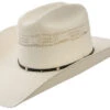 Stetson White Horse Bangora Straw Hat 1 Stetson White Horse Bangora Straw Hat -Western Cowboy Equipment SSWHTH 6940 lg