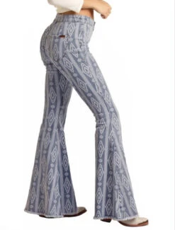 Rock & Roll Cowgirl Light Wash Aztec Jeans -Western Cowboy Equipment Screenshot2022 07 13133056