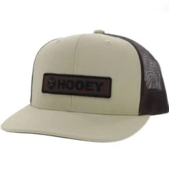 Hooey Lock-Up Tan Cap-Leather Hooey Patch