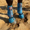 Top Hand Turquoise Aztec Front Boots -Western Cowboy Equipment THFRTA1