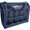 Classic Equine Chocolate-Navy Topload Hay Bag -Western Cowboy Equipment TLHB21CHNV