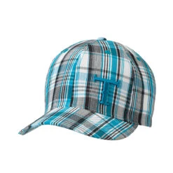 Twister Youth Blue/Black Plaid Cap