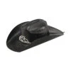 Kid's Black Straw Hat With Tiara -Western Cowboy Equipment Twister Youth Western Hat prod 65014 l T7130101