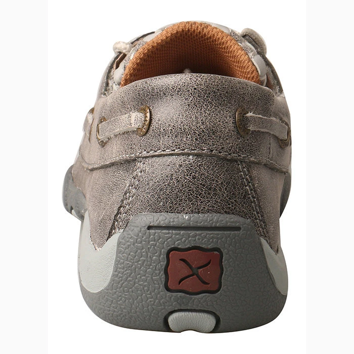Twisted X Kid's Grey Weave Moc 4 Twisted X Kid's Grey Weave Moc - Image 2