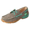 Twisted X Youth Dust & Turquoise ECO Driving Moc -Western Cowboy Equipment YDM0040 AG 510x700 510x700 1