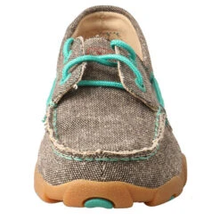 Twisted X Youth Dust & Turquoise ECO Driving Moc -Western Cowboy Equipment YDM0040 FR 510x700 510x700 1