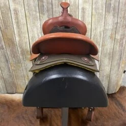 Fabtron 15 Inch Wide Tree Cordura Saddle -Western Cowboy Equipment back 9663870f 722f 4c57 8b28 05cb3fbd331c
