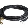 Professional's Choice Black Braided Split Reins -Western Cowboy Equipment blkbraided