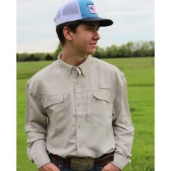 Stone Long Sleeve Fishing Shirt