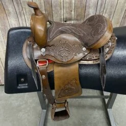 10" Pony Saddle 11 10" Pony Saddle -Western Cowboy Equipment brown10inch