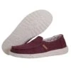 Heydude Hey Dude Misty Burgundy Slip On -Western Cowboy Equipment burg1