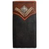 Black/Tan Basket Weaved Distressed Leather Rodeo Wallet -Western Cowboy Equipment c37d7f45 aa11 4c1c 8355 2b2e05093512 1.58b7c58fda224ae5e7da4a768dde42d5