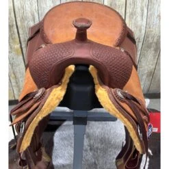 HR Saddlery 15.5 Inch Basic Ranch Cutting Saddle -Western Cowboy Equipment fitsa