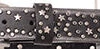 Kid's Black Star Studded Belt -Western Cowboy Equipment k512 blk