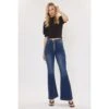 Kancan Mason Ultra High Rise Curvy Flare Jeans 1 Kancan Mason Ultra High Rise Curvy Flare Jeans -Western Cowboy Equipment kc8602d cv 1 1