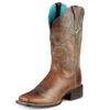 Ariat Sassy Brown Tombstone Square Toe Boots 1 Ariat Sassy Brown Tombstone Square Toe Boots -Western Cowboy Equipment n7316159316715448080 2