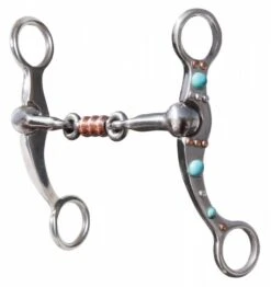 Professional's Choice Professionals Choice TURQUOISE DOT SHANK - DOG BONE ROLLER