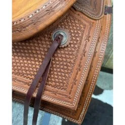 HR Saddlery 16 Inch Basic Ranch Cutter 10 HR Saddlery 16 Inch Basic Ranch Cutter -Western Cowboy Equipment ranchcorner
