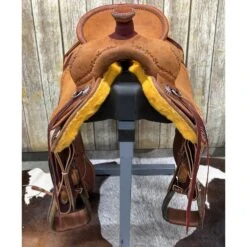 HR Saddlery 16.5 Inch Ranch Roping Saddle -Western Cowboy Equipment ranchfront