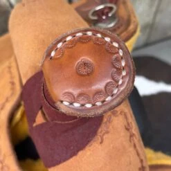 HR Saddlery 16.5 Inch Ranch Roping Saddle -Western Cowboy Equipment ranchhorn