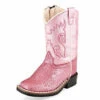 Toddler Pink Snake Print Square Toe Boots -Western Cowboy Equipment s l300 66b175cd 443d 4529 b01b b32d7834661a