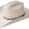 Bailey Hat Company Enzo Hexagon Vents Straw Hat -Western Cowboy Equipment s1420e nt159 mainb 1
